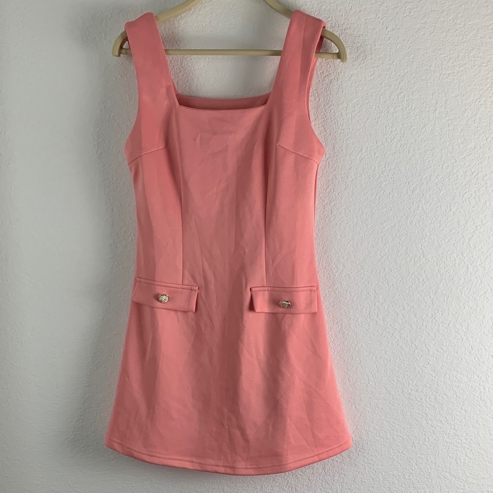SHEIN Pink Mini Dress with Pockets